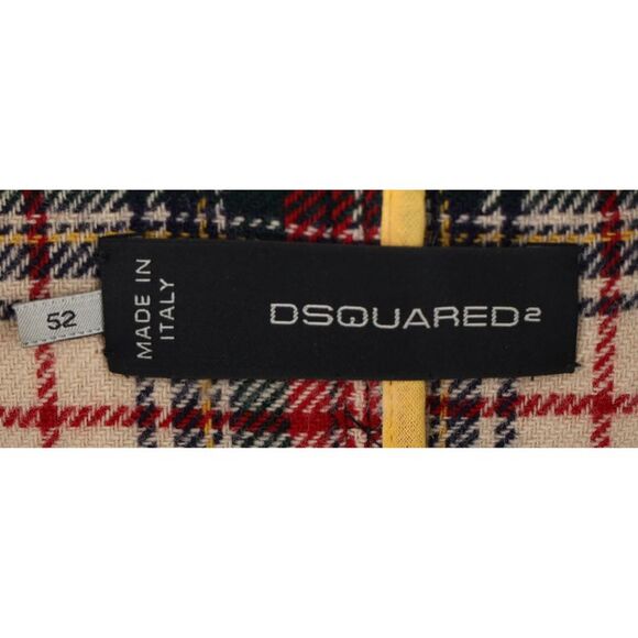 Dsquared2 Double-Breasted Coat in Grey Wool - Picture 4 of 7